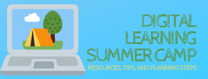 Digital Learning Summer Camp Logo Digital Learning Summer Camp Logo